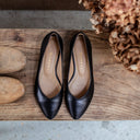 Audrey black ballet flats - 48h
