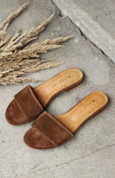 Lea suede cigar slippers - 48h