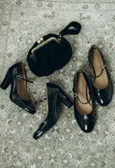 Luna heels black patent leather - 48h 