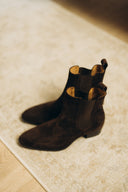 Sztyblety Ruth czekoladowy zamsz - 48h