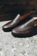 Mokasyny Alva czekoladowy brąz - 48h