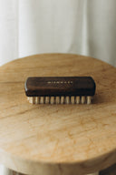 Beech boar bristle brush for suede - 48h
