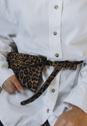 Multi-purpose leopard clutch bag - 48h shipping