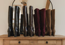 Florence boots burgundy suede - outlet