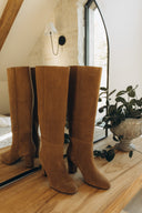 Florence velvet cigar boots - 48h