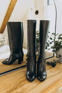 Florence schwarze Stiefel - 48 Stunden