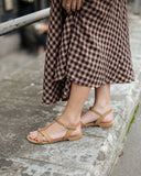 Scarlett chocolate brown sandals - 48h 