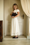 Meryl chocolate brown moccasins (ships in 48h)