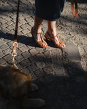 Josephine suede cigaro heeled sandals - 48h