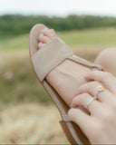 Amalia cognac brown sandals - 48h