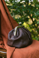 Torebka z biglem mała czekoladowy brąz