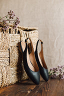 Oriana black ballet flats - 48h 