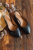 Baleriny Oriana czarne - 48h