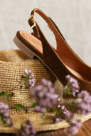 Oriana Ballerinas aus Wildleder in Zigarrenform - 48 Stunden 