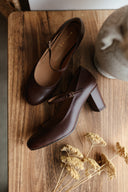 Aurelia Heels Schokoladenbraun 