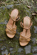 Scarlett salted caramel sandals - 48h