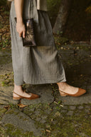 Schwarze Mehrzweck-Clutch aus Krokodilleder
