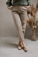 Mary-Jane ballet flats beige - 48h