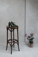 Greta heels green suede - 48h 