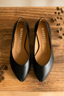 Audrey black ballet flats - 48h