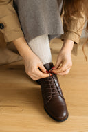 Trzewiki Klara czekoladowy brąz - 48h