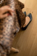 Audrey black ballet flats - 48h