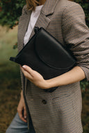 Torba listonoszka czarna