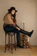 Laura schwarze Stiefel - 48 Stunden