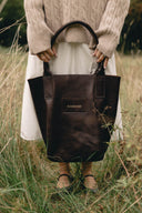 Torba shopper czekoladowy brąz - 48h