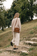 Torba listonoszka welur cigaro