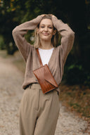 Kopertówka wielozadaniowa brąz krokodyl