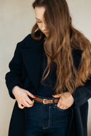 Pasek koniakowy brąz - 48h