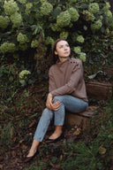 Baleriny Audrey czekoladowy brąz - 48h