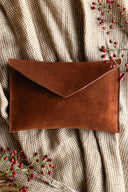 Vielseitige Clutch Kirschbraun - 48h