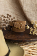 Szeroki pasek welur cigaro