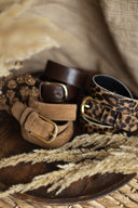 Szeroki pasek welur cigaro