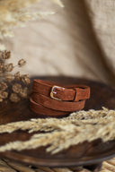 Pasek wiśniowy brąz - 48h