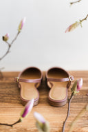 Baleriny Oriana dusty pink - 48h