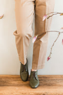 Trzewiki Malin olive green