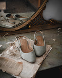 Oriana Ballerinas aus Wildleder in Cigar 