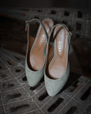 Oriana Ballerinas aus Wildleder in Cigar 