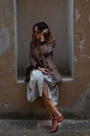 Astrid Heels cognacbraun 