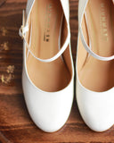 Obcasy Luna off white - 48h