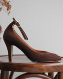 Vivienne heels black suede - 48h 