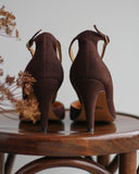 Vivienne heels black suede - 48h 
