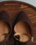 Vivienne heels black suede - 48h 