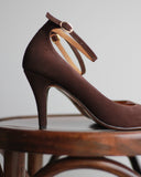 Vivienne heels black suede - 48h 