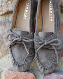 Mokasyny Meryl taupe zamsz
