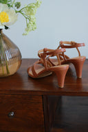 Josephine suede cigaro heeled sandals - 48h