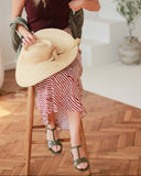 Scarlett chocolate brown sandals - 48h 